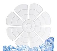 Insert pour casque de sécurité - Coussinet de rechange en gel rafraîchissant, doublure pour casque Ice ice pack | Bouclier réutilisable léger de gestion thermique apaisante, site de travail de santé