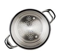Insert pour cuisson vapeur en inox 18/10 - ECOVITAM - Diamètre 20cm - Fabriqué en Italie - Sans pfas