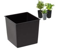 Insert Pour Les Pots De Fleurs De Remplacement Pour Pot De Fleurs Noir 24,5x23,5 Cm 12l Pour Les Pots De Fleurs Lamela Multicolore