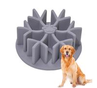 Insert pour mangeoire lente pour bol de chien, insert pour mangeoire lente - Alimentation lente avec insert pour bol en silicone alimentaire - avec fort pour manger, insert lavable en lavatr