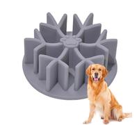 Insert pour mangeoire lente pour chien, insert pour gamelle en silicone alimentaire, lavable en machine, ne s'étouffe pas quand