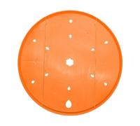Insert pour Pot à Fleur,33 cm Orange Économie de Terre pour Jardinage - Disque Rond Avec Trous De Drainage Pour Jardinière | pour Balcon Terrasse Serre Pépinière Jardin Arrière-cour Orchidée