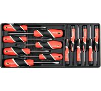 Insert pour tiroir 385x175x41mm incl. tournevis, 13 pièces
