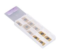 Insert pour tour à commande numérique APMT1604PDER 2 CT T400, inserts de tournage en carbure pour acier inoxydable, lot de 10 inserts de fraisage indexables avec boîte de
