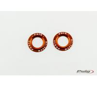Insert Roulette Bras Oscillant Puig Jeu Anneaux en Aluminium Anodise Protection Orange