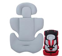 Insert Siège Voiture pour Bébé 3-12 Mois - Doublure Siège Poussette Universelle avec Support Tête | Coussin Corps Doux Réversible Tampon pour Chaise Haute Poussette, Tapis Protection Cou Nouveau-né