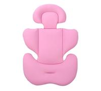 Insert Siège Voiture pour Bébé 3-12 Mois - Doublure Siège Poussette Universelle avec Support Tête | Coussin Corps Doux Réversible Tampon pour Chaise Haute Poussette, Tapis Protection Cou Nouveau-né