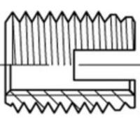Insert taraudé Alstertaler Schrauben & Präzisionsteile 159839 10 pc(s) M18 24 mm N/A