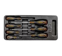 Insert tournevis cruciformes NEO TOOLS 84-232 7 pièces