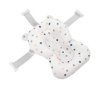 Insertion Pliable Sûre Coussin de Bain pour bébé Siège D'insertion de Bain pour nouveau-né (Etoiles blanches) Baby Cribs and Bedding Sets Baby Cribs