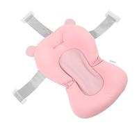 Insertion Pliable Sûre Coussin de Bain pour bébé Siège D'insertion de Bain pour nouveau-né (Ours rose) Baby Cribs and Bedding Sets Baby Cribs