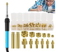 Insertion Thermique | Inserts Filetés Pour Impression 3D - Adaptateur Chauffant Résistant À La Chaleur Pour Soudure Et Insertion, Utilisation Domestique Et Professionnelle