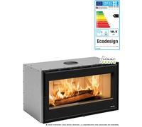 Inserto 100 LEAN 10,5kW Insert à bois noir