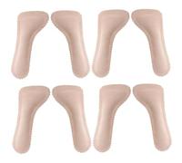 Inserts à talons hauts pour femmes | 4 paires d'inserts à talons hauts pour femmes, coussin auto-adhésif invisible 3/4, semelles intérieures antidérapantes et absorbant la transpiration, soutien de l