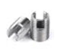 Inserts autotaraudeurs à filetage intérieur, Inserts filetés autotaraudeurs en acier inoxydable galvanisé M2 à M16, 2 10 pièces(Stainless,M2.5xM4.5x6mm(10PCS))