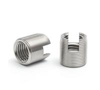 Inserts autotaraudeurs à filetage intérieur, Kit de réparation filetage avec inserts autotaraudeurs M2-M12 en acier inoxydable 302(M5XM8X10(10PCS))