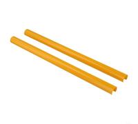 Inserts Calandre DIY 36x5cm Jaune Orange Inserts Calandre DIY | Design sport dynamique, couleurs vives disponibles, protège le radiateur, améliore l'esthétique avant(Orange)