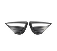 Inserts calandre Pour Tesla Pour Model Y 2021 2022 2023 Cache De Protection Pour Aileron Phare Antibrouillard Style Lame Vent