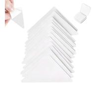 Inserts col chemise 100 pièces autocollants protecteurs triangulaires pour | de maintien col pour extérieur, décontracté, formel, université, bureau, , réunion, d'affaires et