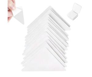 Inserts col chemise 100 pièces autocollants protecteurs triangulaires pour | de maintien col pour extérieur, décontracté, formel, université, bureau, , réunion, d'affaires et
