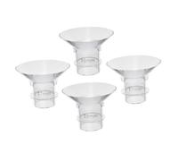 Inserts de Bride 17mm 19mm, pour Tire-lait 4 Pièces Silicone | Surface Lisse sans Bavures, Lavable, Réducteur de Taille, pour Meilleure Adaptation et Pompage Confortable