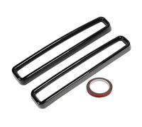 Inserts de calandre Avant, Garniture de Protection, Noir Brillant | Améliorez votre 2015 2020 avec des inserts en de calandre noire brillante pour une garniture sportive et élégante.