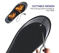 Inserts de Chaussures Chauffantes USB, Semelles Chauffantes, Inserts de Chaussures Chauffants USB pour Hommes et femmes. Semelle Chauffante, Garniture Adaptée aux Tailles 35-45,
