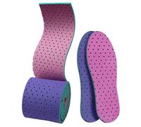 Inserts de chaussures découpables, amortisseurs pour - Semelles orthopédiques de rechange double face avec trous pour les bottes de travail afin que vous puissiez améliorer votre apparence et