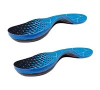 Inserts de chaussures respirants pour pieds plats - Absorption des chocs - Semelles de chaussures pleine longueur pour femmes, hommes et personnes âgées