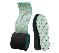 Inserts de chaussures - Semelles intimes en cours de, amortissant en filet respirant | Absorption des chocs à double face et soutien orthotique avec trous de ventilation, semelles personnalisa