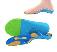 Inserts de chaussures, Support de semelle pour pieds plats, Semelles plantaires plantaires avec inserts de chaussures avec contrôle de mouvement Bottes de travail Pieds plats confortables pour