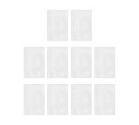 Inserts de classeur A6 - Pages de remplacement transparentes, pochettes de recharge à 6 anneaux | Protecteur de poche léger en matériau PP, 10.6x16.5cm, 50g, chargement par le haut, pour cartes, Photo