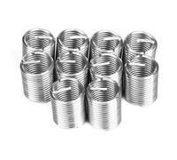 INSERTS DE FIL EN BOBINE EN ACIER INOXYDABLE POUR AMÉLIORER LA RÉSISTANCE DES CONNEXIONS À VIS INSERT DE RÉPARATION DE FILETAGE M20 ADAPTÉ AUX MATÉRIAUX EN ALUMINIUM ET EN (10 pièces (M20*2.5 * 2D))