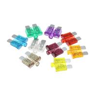 Inserts de fusibles auto de taille moyenne 5 A 10 A 15-40 A, tablettes d'assurance automobile standard 100 pièces(35A)