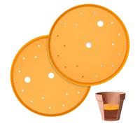 Inserts de jardinière pour grands pots, 2 inserts de jardinière, insert pot plante rond 13 pouces avec trous drainage, élévateur en ABS pour outils jardinage