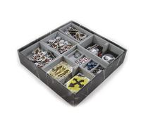 Inserts de jeu spatial pliés, boîte d'organisation d'extension Dead of Winter &