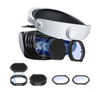 Inserts de lentille de prescription VR avec cadre de protection pour PlayStation VR2, revêtement anti-lumière bleue réduisant la fatigue oculaire pour les utilisateurs de myopie, fixation et retrait