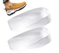 Inserts de levage du talon - Semelles de gel de silicone pour boost de hauteur, coin du talon orthopédique | Support de coussin pour l'écart de la longueur des jambes, les demi-chaussures pour femmes