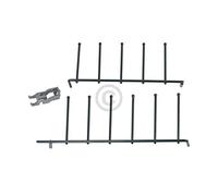 Inserts de panier supérieur compatibles avec Siemens 12004142 Pointes de pliage pour lunettes Lave-vaisselle