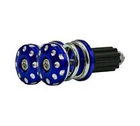 Inserts de poids d'extrémité de guidon de moto au design innovant à ressort adaptés pour une meilleure stabilité et une réduction des vibrations en alliage d'aluminium