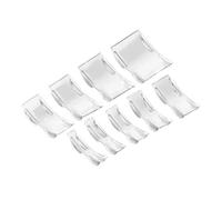 Inserts de protection de cerceau en PVC, ensemble de redimensionnement modifiable pour la mise à l ' échelle 6 12, accessoires de bijoux, régulateur de taille de cerceau
