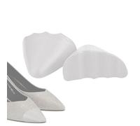 Inserts de remplissage de chaussures - Coussinets d'orteils en PU souple | Chaussures plates confortables à talons hauts, semelles intérieures demi-taille réglables en cuir | Protection de paire de su
