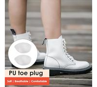 Inserts de remplissage pour chaussures - Fingers mous Protection Foam Pu | 1 paire tampons rembourrés avec des chaussures en cuir réglables réutilisables réutilisables bottes mocassins talons hauts
