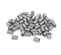 Inserts de réparation de filetage de 50 PCS M8 x 1,25, manche à vis en acier inoxydable, kit de protection matérielle pour pièces en alliage en aluminium (2.5d)