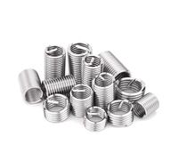 Inserts de réparation de filetage hélicoïdal en acier inoxydable 304 M10, 10 pièces M10x1.0/1.25 1D-3D(M10x1.0x2.5D)