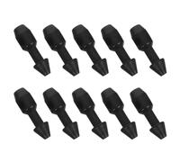 Inserts de Sandow pour Chasse Sous-marine, 10 Pièces Noir Plastique
