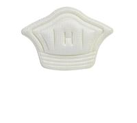 Inserts de talon confortables, coussinets protection for chaussures, soulagement l'éperon for baskets(3-10MM-White)