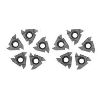 Inserts de tour de tournage 10 pièces CNC inserts de lame de tournage Machine de tour de coupe de fil 16ER AG55