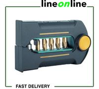 Inserts diamantés Wolfcraft 1365000 dans un étui rigide BitButler.