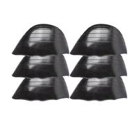 Inserts d'orteils de chaussures - 6,5 x 4,5 x 4,5 cm - Rembourrage de chaussures doux et antidérapant - Coussin de langue respirant - Entretoise pour escarpins élégants, talons aiguilles, bottes